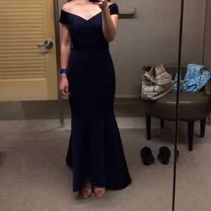 Eliza J Blue Gown